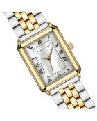 Montre Coralie en Acier & Diamant doré/argenté