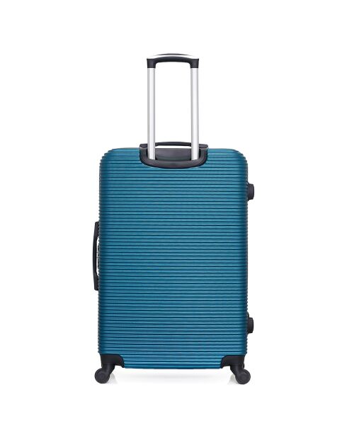 London Long Stay Koffer met 4 wielen 75 cm pauwblauw