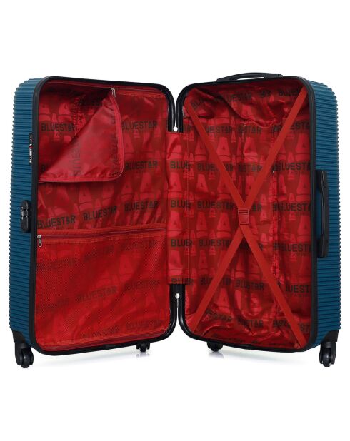 London Long Stay Koffer met 4 wielen 75 cm pauwblauw