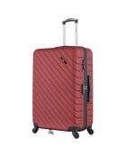 4 Allradkoffer 75/65/55/46 cm Cité-M burgunderrot