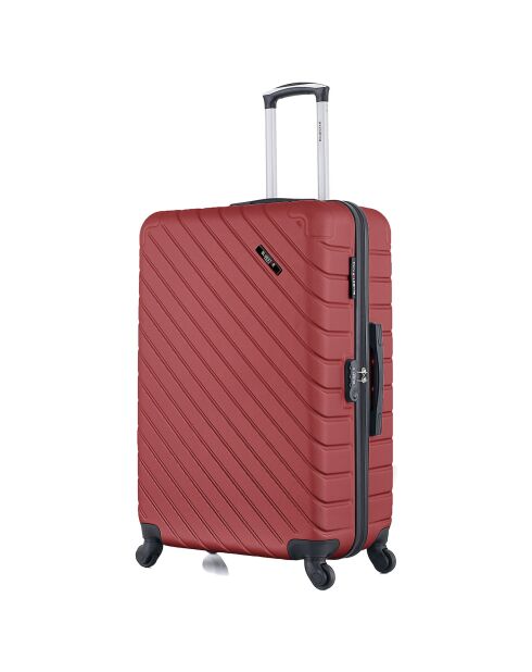 4 Allradkoffer 75/65/55/46 cm Cité-M burgunderrot