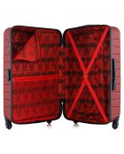 4 Allradkoffer 75/65/55/46 cm Cité-M burgunderrot