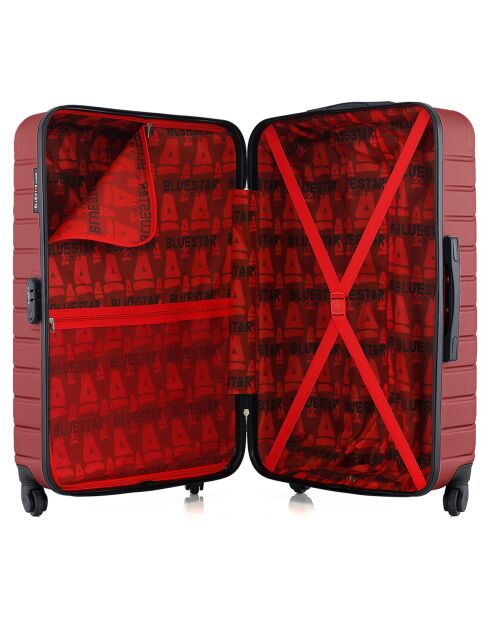 4 Allradkoffer 75/65/55/46 cm Cité-M burgunderrot
