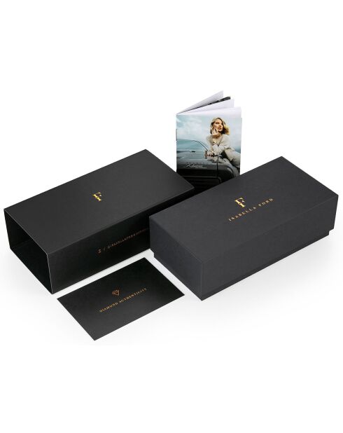 Montre Joie en Acier & Diamant argentée