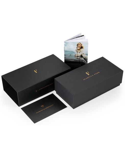 Montre Lilou en Acier & Diamant argentée