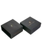 2 Paires de Boucles d'Oreilles Olivia en Acier dorées