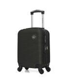 4 koffers met 4 wielen 75/65/55/46 cm London-M donkergrijs