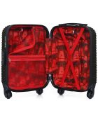 4 koffers met 4 wielen 75/65/55/46 cm London-M donkergrijs