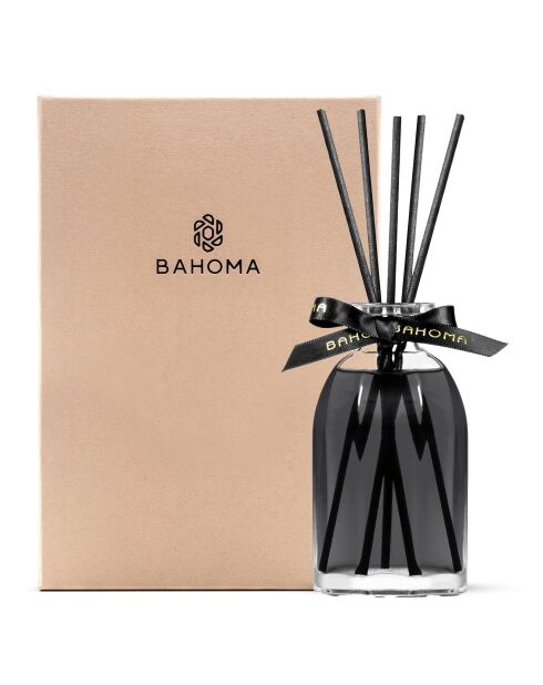 Achthoekige diffuser van Obsidiaan, zwart sandelhout, 500 ml