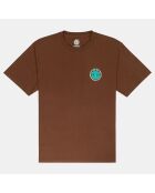 T-Shirt 100% Coton Bio Seal Bp marron