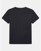 T-Shirt manches courtes uni Pima noir