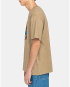 T-Shirt 100% Coton Bio Trekka beige