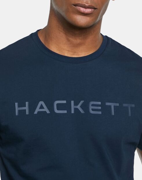 T-Shirt manches courtes Hackett Face bleu