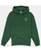 Sweat à capuche Cornell Cipher vert