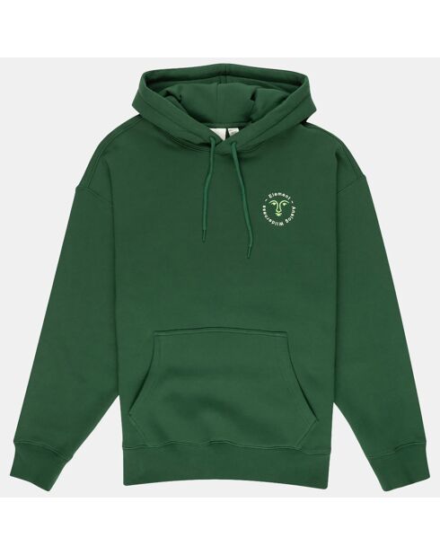 Sweat à capuche Cornell Cipher vert