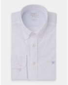 Chemise Slim Fit Oxford  blanche