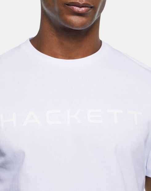 T-Shirt manches courtes Hackett Face blanc