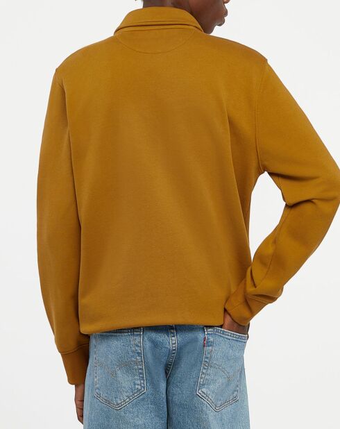 Sweat 1/2 Zip uni camel