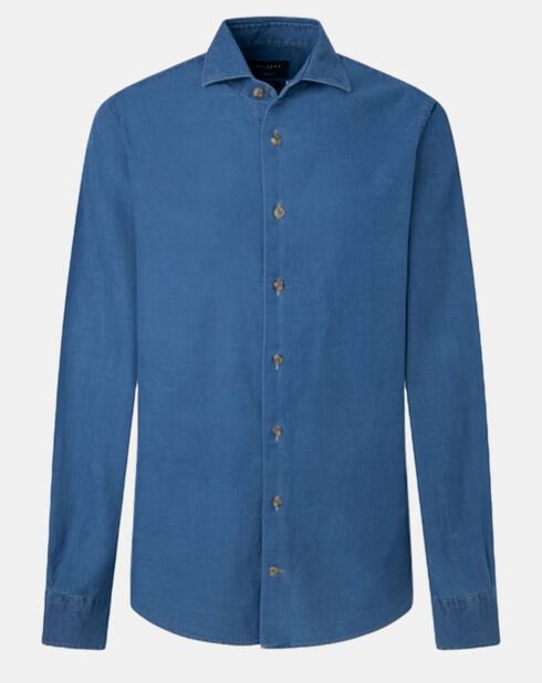 Chemise Slim Fit en Denim bleu clair