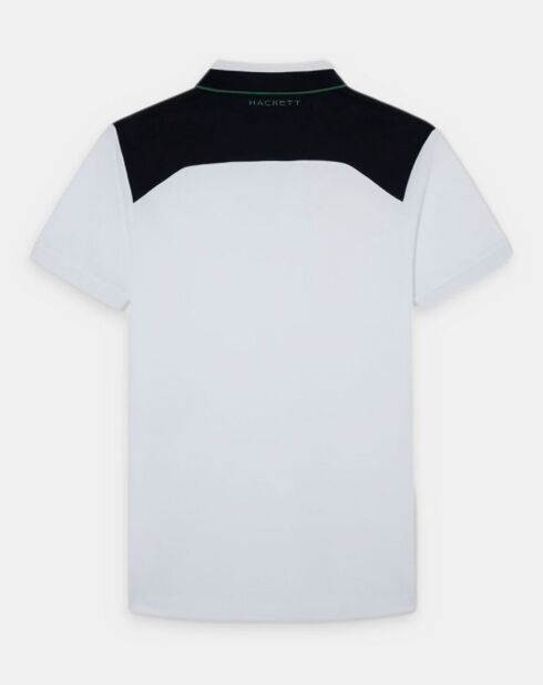 Polo Regular Fit Aston Martin Racing Colorblok blanc