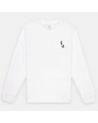 T-Shirt 100% Coton Bio Trekka Mountain Ls blanc