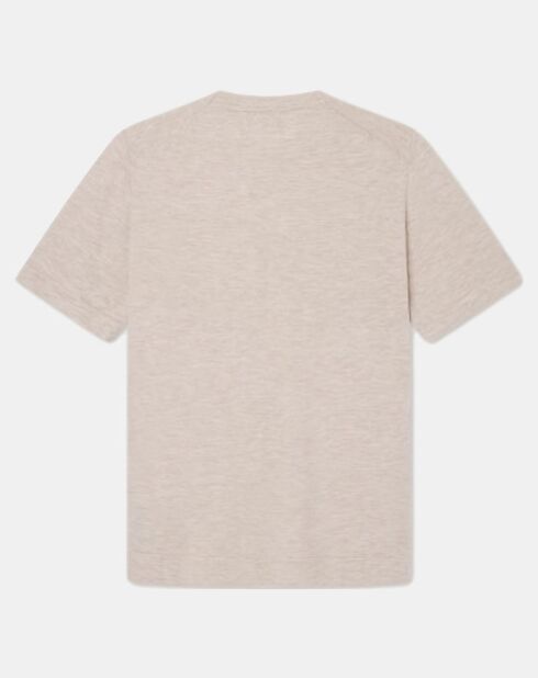 T-Shirt en Jersey beige