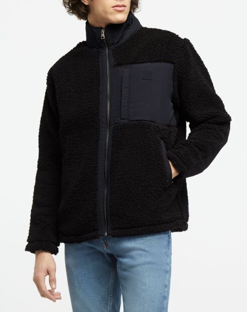 Veste Polaire zippée noire