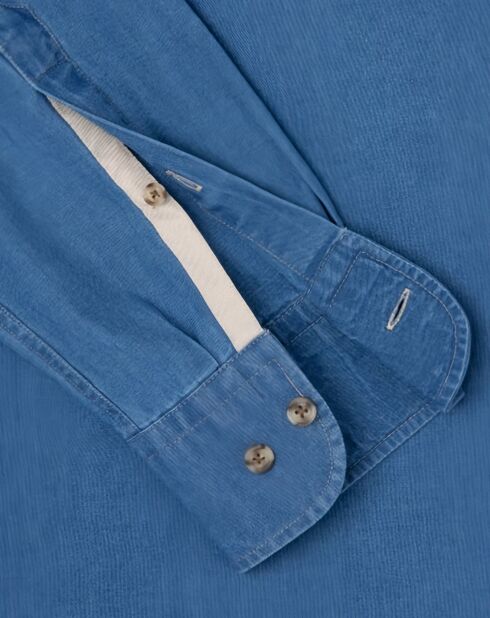 Chemise Slim Fit en Denim bleu clair