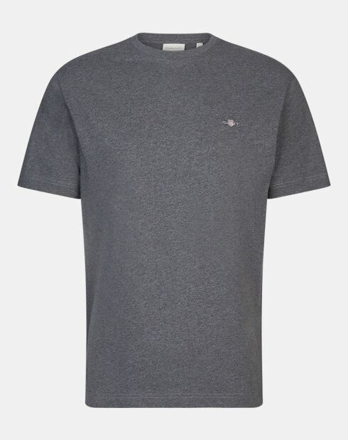 T-Shirt manches courtes Uni Rd gris foncé