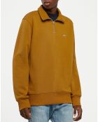 Sweat 1/2 Zip uni camel