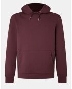 Sweat Hoodie Aston Martin Racing Embossé bordeaux