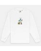 T-Shirt 100% Coton Bio Nature Calls Ls blanc