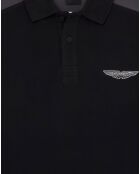 Polo Regular Fit Aston Martin Racing Colorblok noir/gris