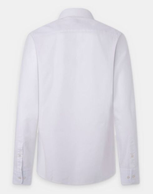 Chemise Slim Fit Oxford  blanche