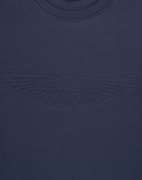 Sweat Aston Martin Racing Embossé bleu