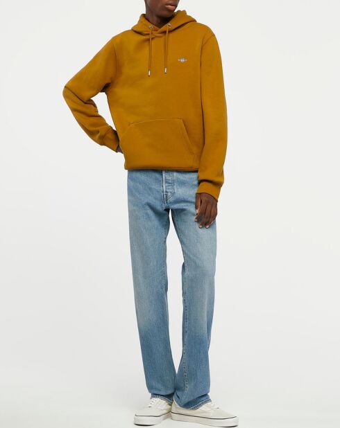 Sweat Hood uni camel