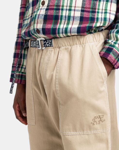 Regular Fit mxe Sandstone beige broek