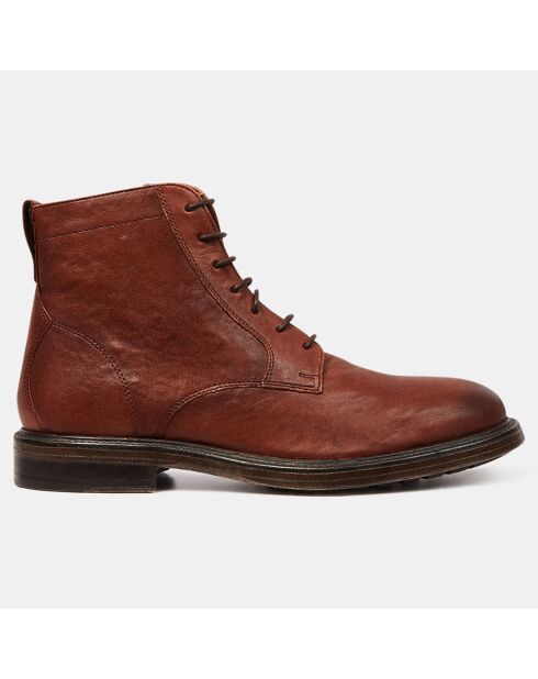 Boots en Cuir Aurelio marron