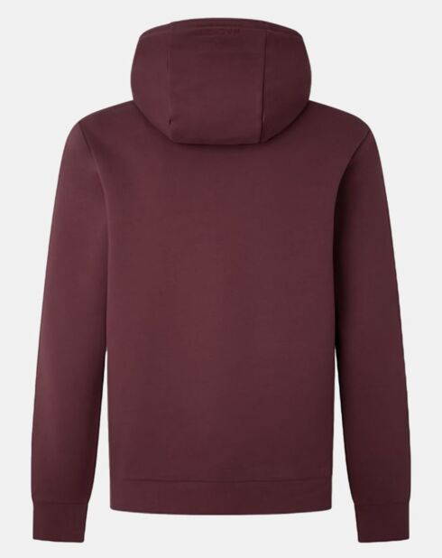 Sweat Hoodie Aston Martin Racing Embossé bordeaux