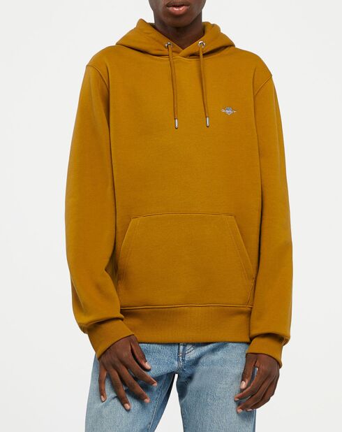 Sweat Hood uni camel