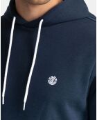 Sweat à capuche Cornell class bleu marine