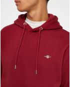 Sweat Hood uni bordeaux