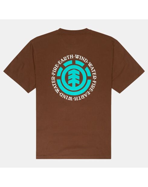 T-Shirt 100% Coton Bio Seal Bp marron