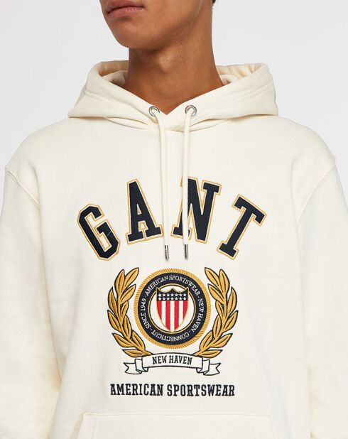 Sweat Hood Blason écru