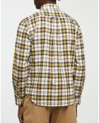 Chemise Regular Fit Tartan jaune/multicolore