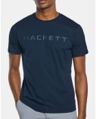 T-Shirt manches courtes Hackett Face bleu