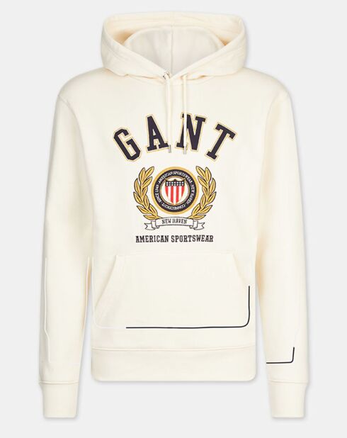 Sweat Hood Blason écru