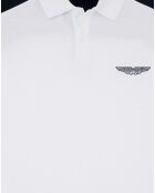 Polo Regular Fit Aston Martin Racing Colorblok blanc