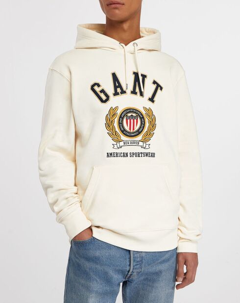 Sweat Hood Blason écru
