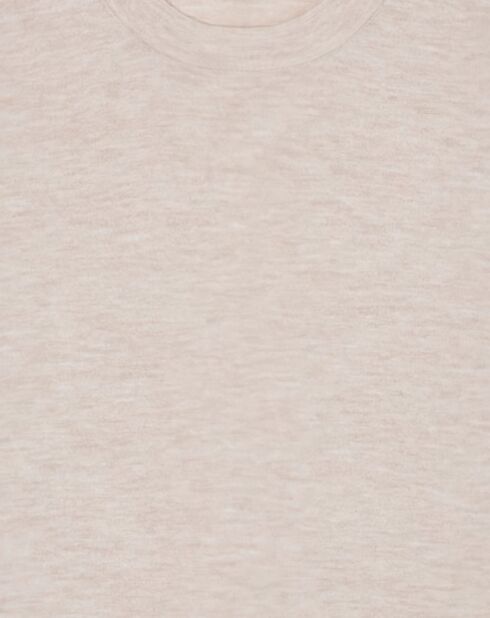 T-Shirt en Jersey beige